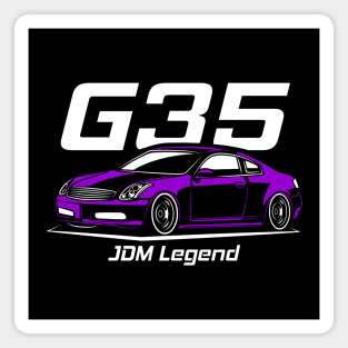 Racing Purple G35 Coupe Magnet